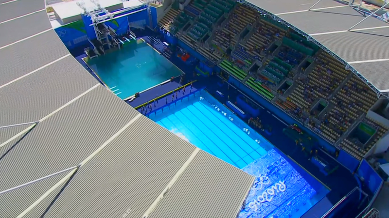 Illustration for article titled Rio Officials Replace Pool Water, Have New Excuses